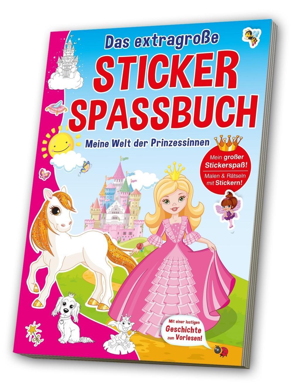 Cover: 4019393910915 | Stickerspaßbuch Prinzessinnen | Taschenbuch | 128 S. | Deutsch | 2020