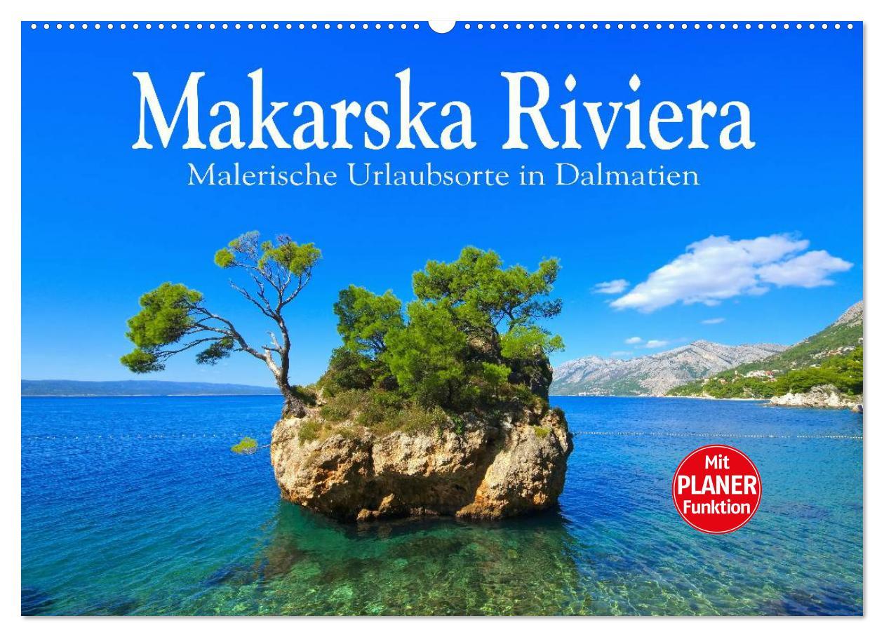 Cover: 9783435536832 | Makarska Riviera - Malerische Urlaubsorte in Dalmatien...