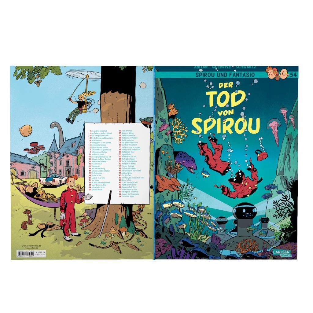 Bild: 9783551774644 | Spirou und Fantasio: Band 54: Der Tod von Spirou | Guerrive (u. a.)