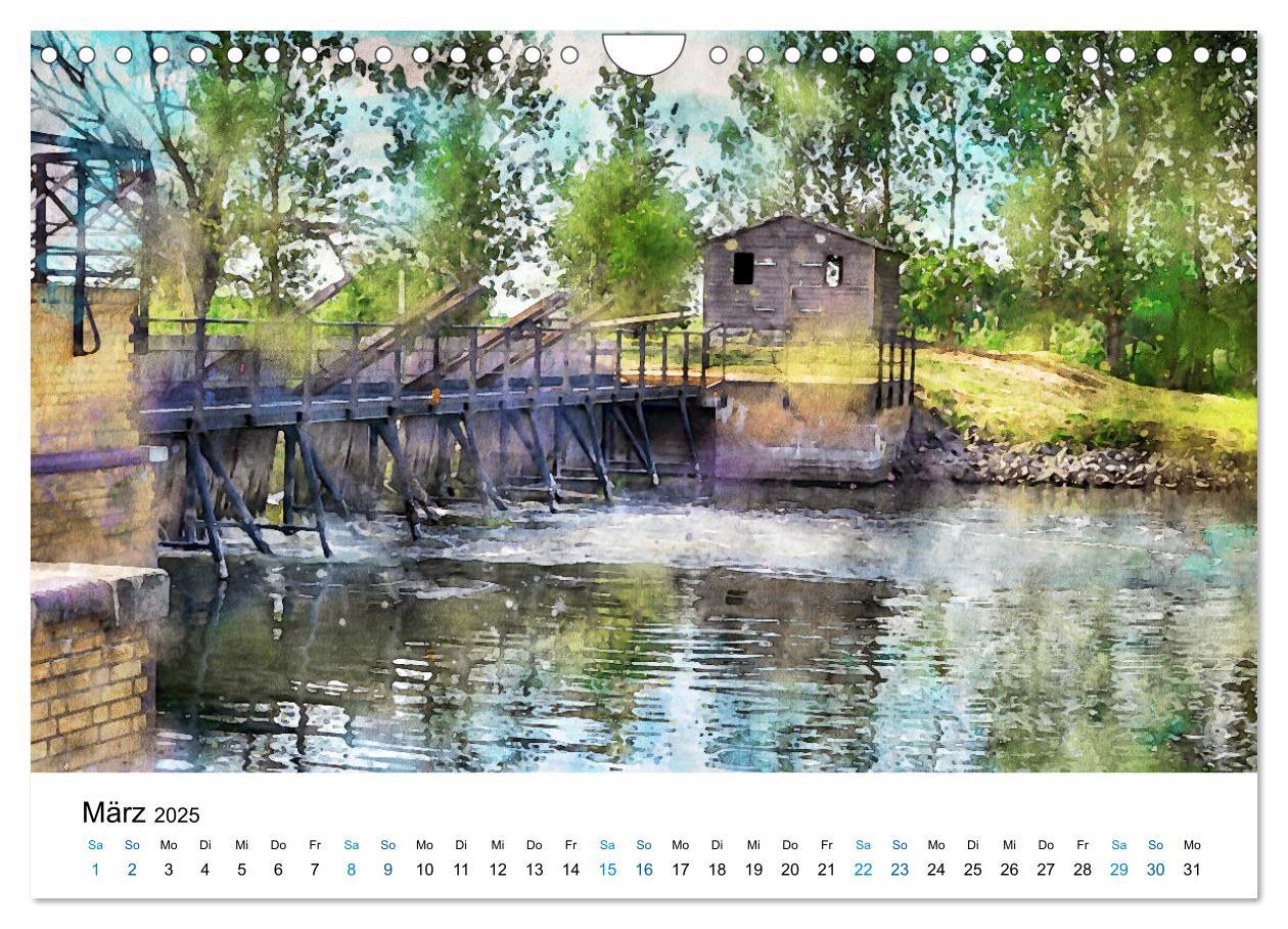 Bild: 9783435143474 | Havelland in Aquarell (Wandkalender 2025 DIN A4 quer), CALVENDO...