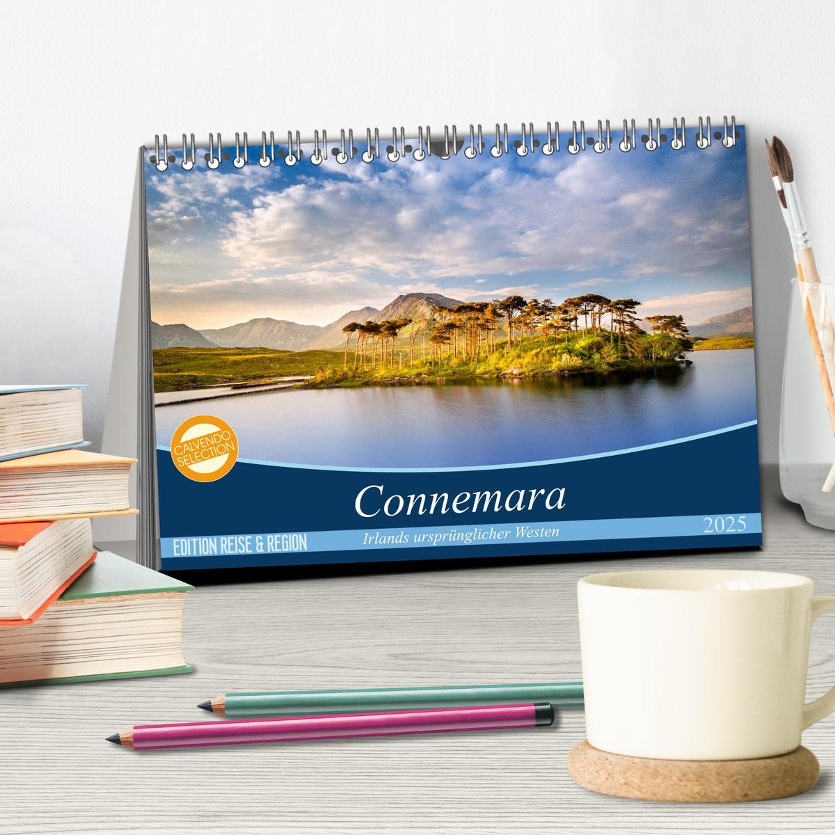 Bild: 9783435404360 | Connemara - Irlands ursprünglicher Westen (Tischkalender 2025 DIN...