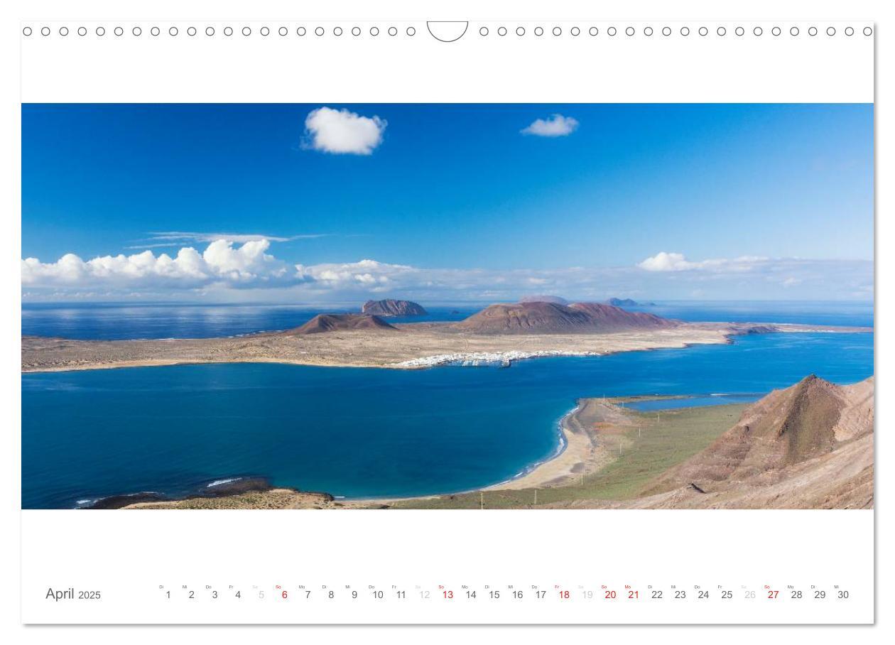 Bild: 9783435508655 | Lanzarote - Insel der Feuerberge (Wandkalender 2025 DIN A3 quer),...