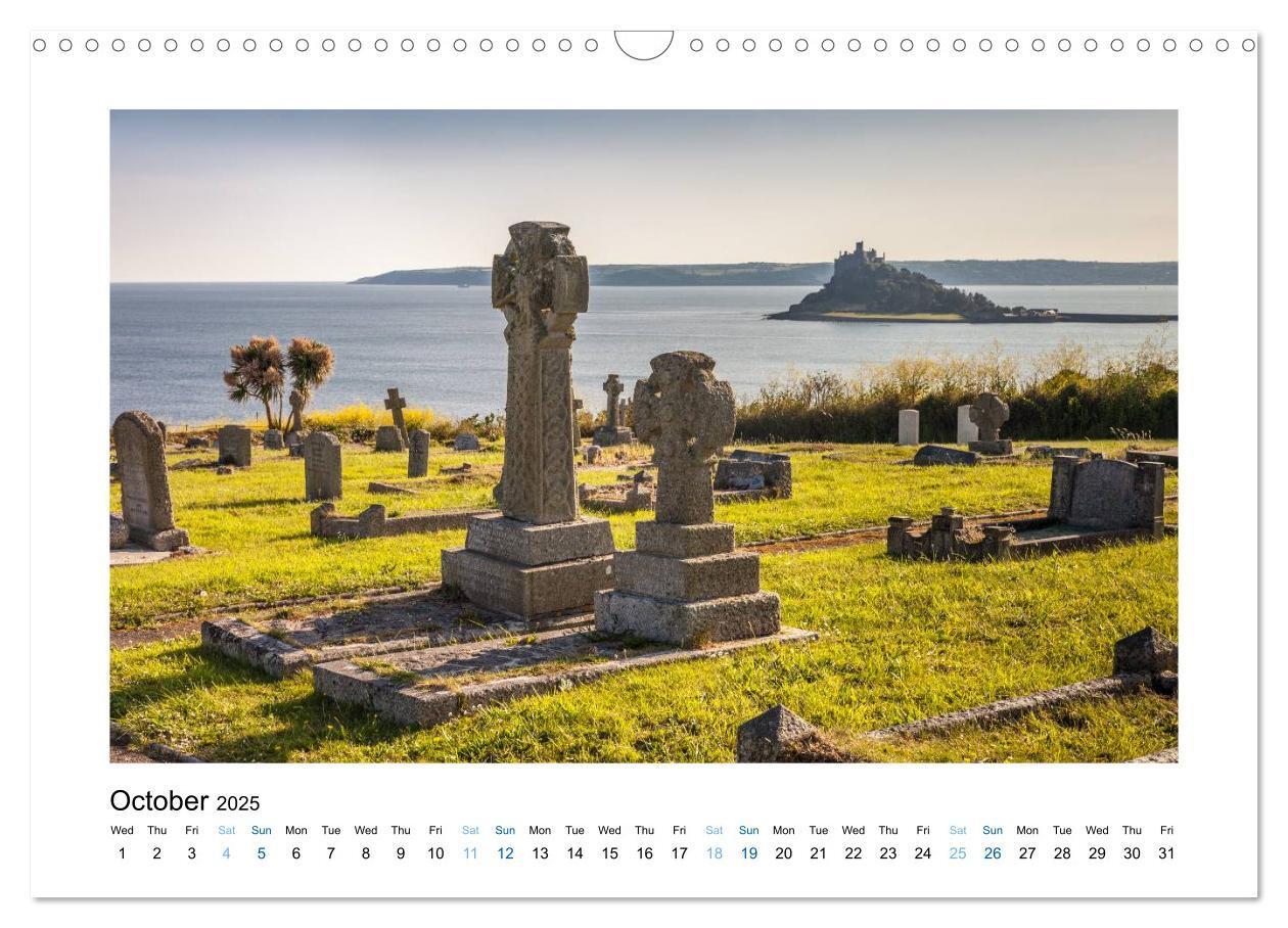 Bild: 9781325957392 | Cornwall - Between Land and Sea (Wall Calendar 2025 DIN A3...