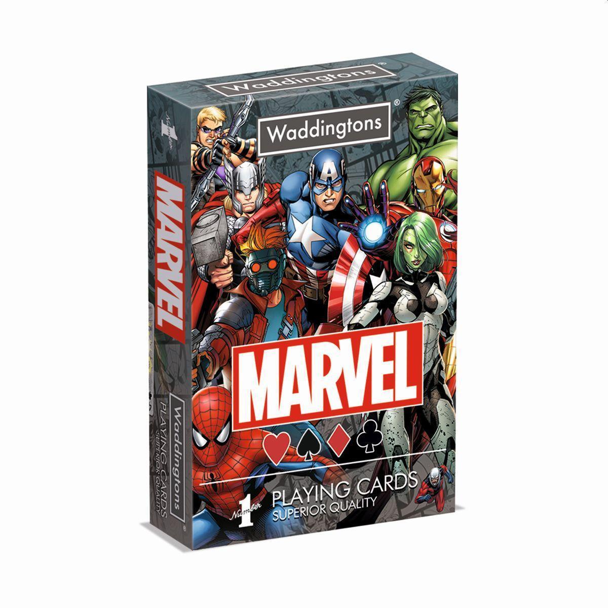 Cover: 5036905024419 | Spielkarten Marvel Universe | Spiel | Englisch | 2023 | Winning Moves