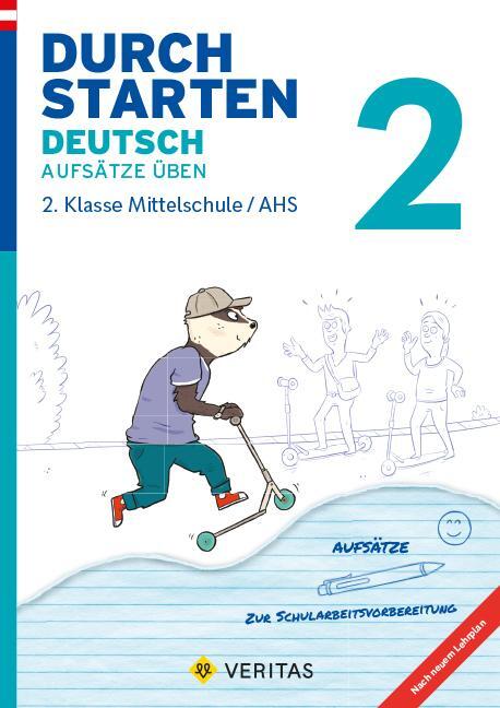 Cover: 9783710137549 | Durchstarten 2. Klasse - Deutsch Mittelschule/AHS - Aufsätze | Hofer
