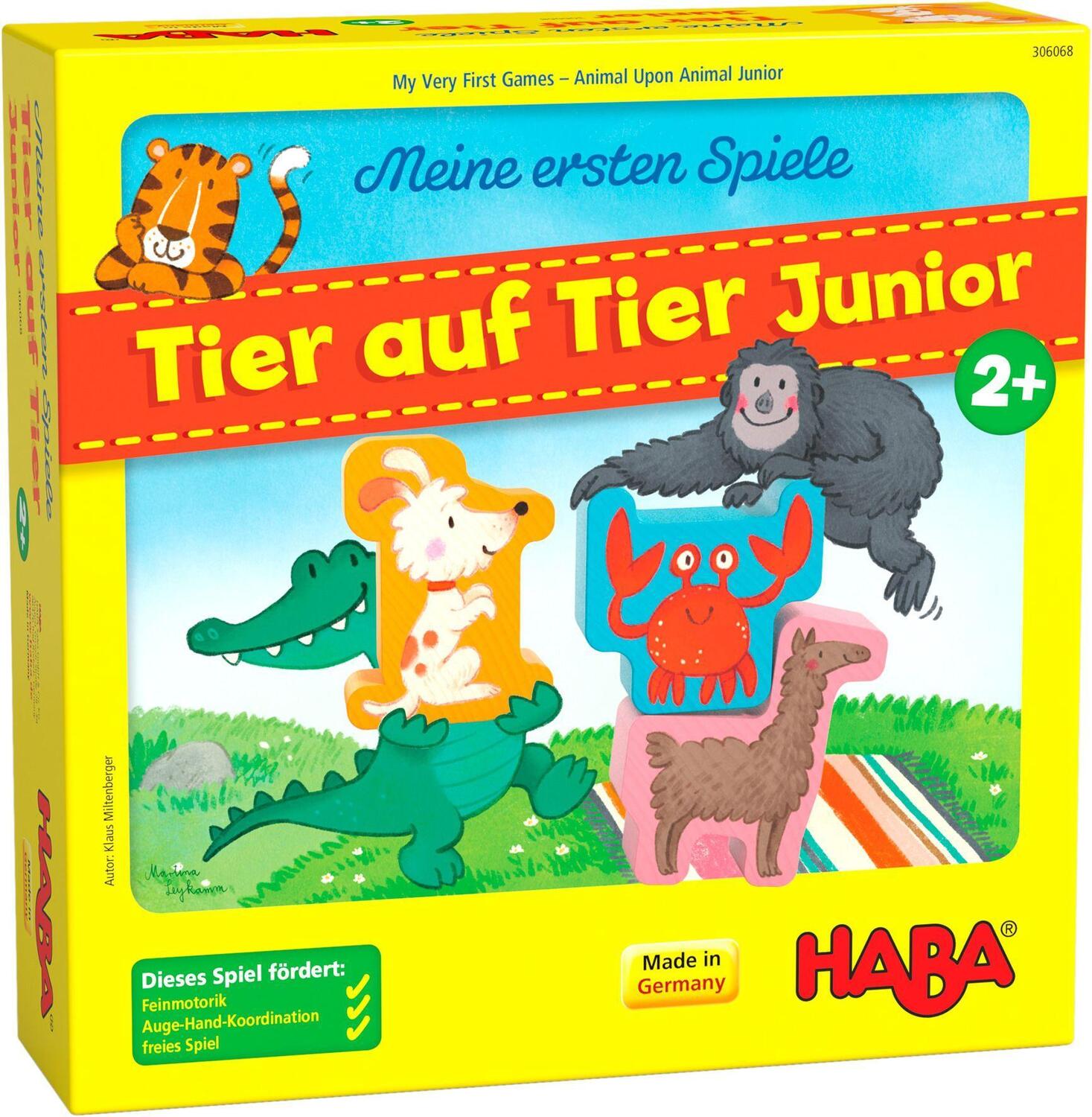 Cover: 4010168255828 | Meine ersten Spiele - Tier auf Tier Junior | Klaus Miltenberger | 2021