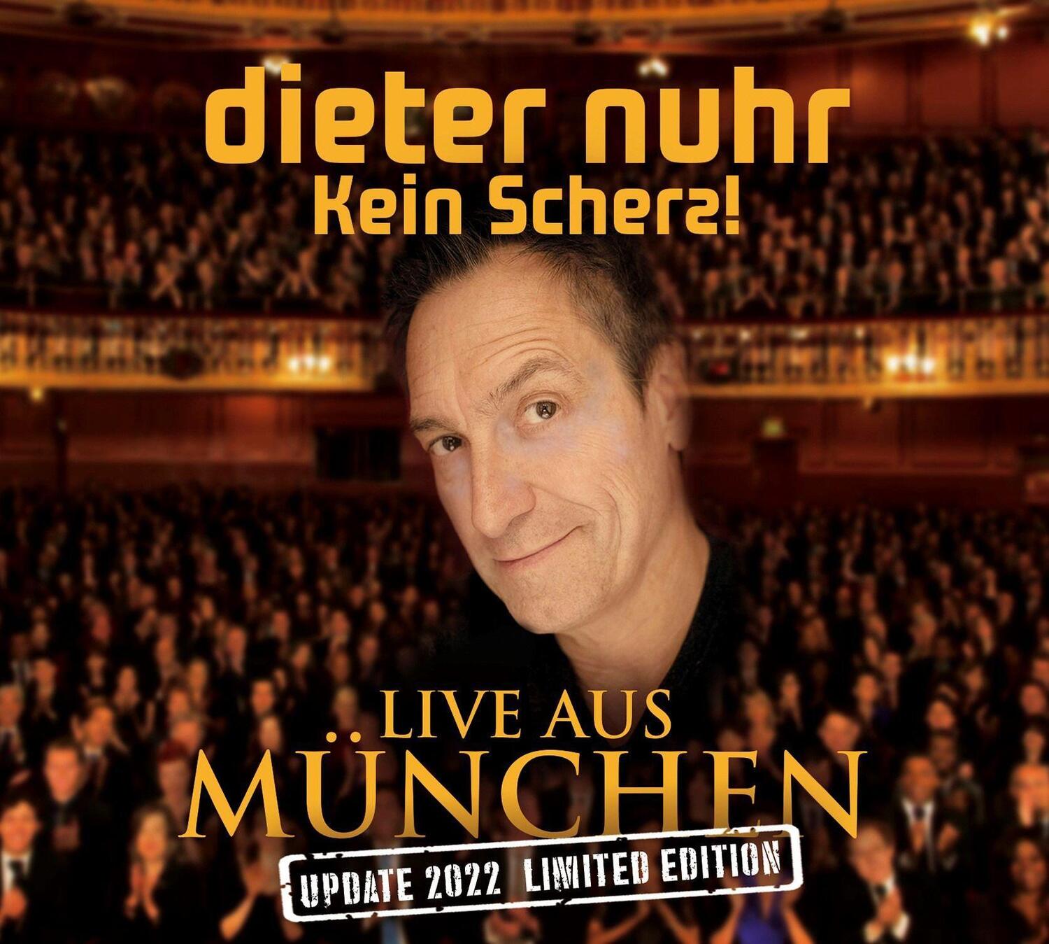 Cover: 9783837165166 | Kein Scherz - UPDATE 2022 | WortArt | Dieter Nuhr | Audio-CD | Deutsch