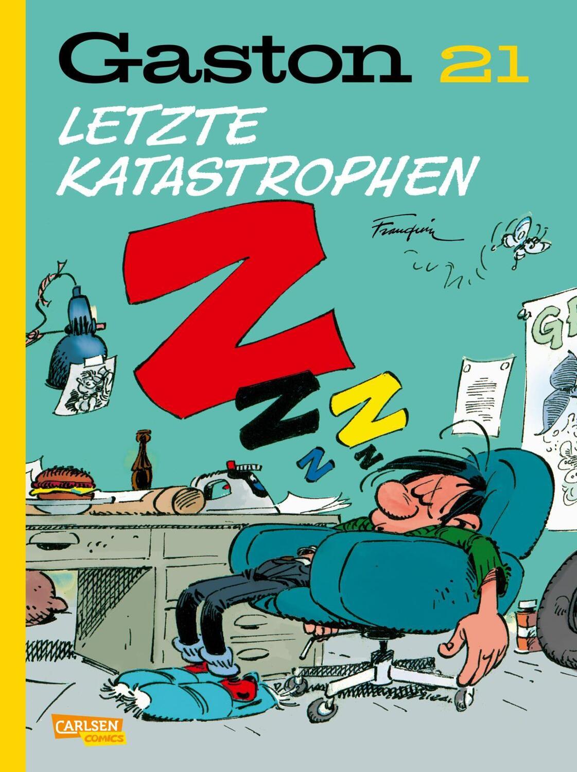 Cover: 9783551744586 | Gaston Neuedition 21: Letzte Katastrophen | André Franquin | Buch