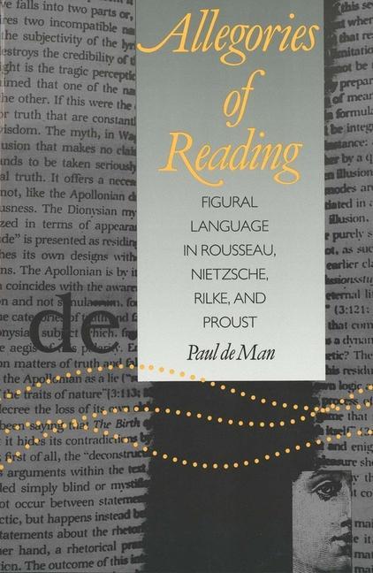 Cover: 9780300028454 | Allegories of Reading | Paul De Man | Taschenbuch | Englisch | 1982