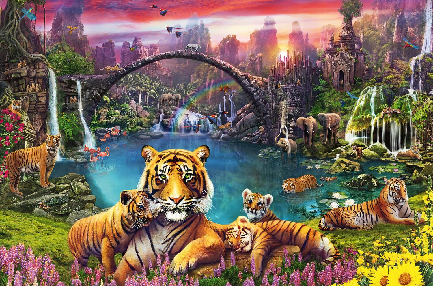 Cover: 4005556167197 | Tiger in paradiesischer Lagune | Spiel | Deutsch | 2021 | Ravensburger