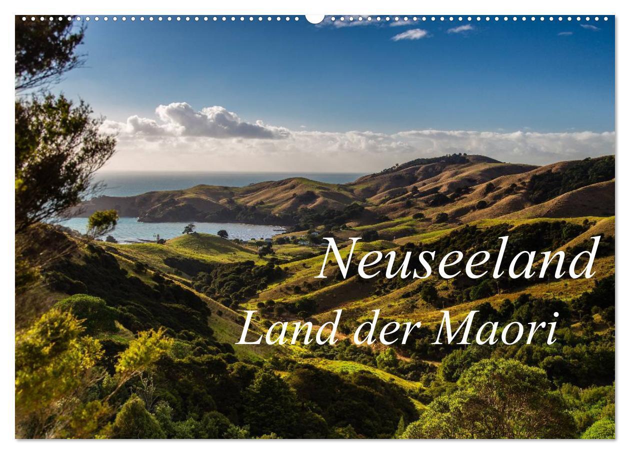 Cover: 9783383540806 | Neuseeland - Land der Maori (Wandkalender 2024 DIN A2 quer),...