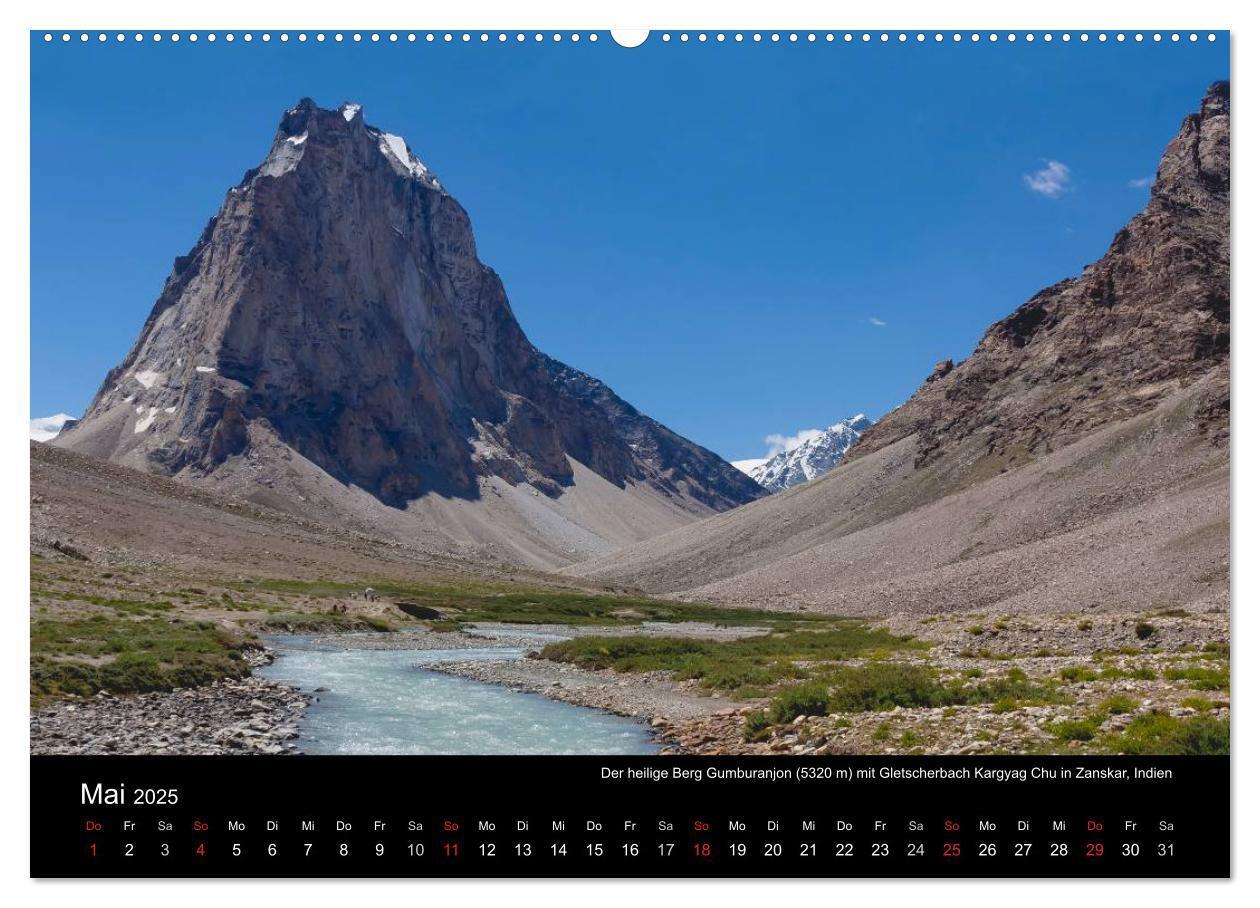 Bild: 9783435647422 | Himalaya - Dach der Welt (Wandkalender 2025 DIN A2 quer), CALVENDO...