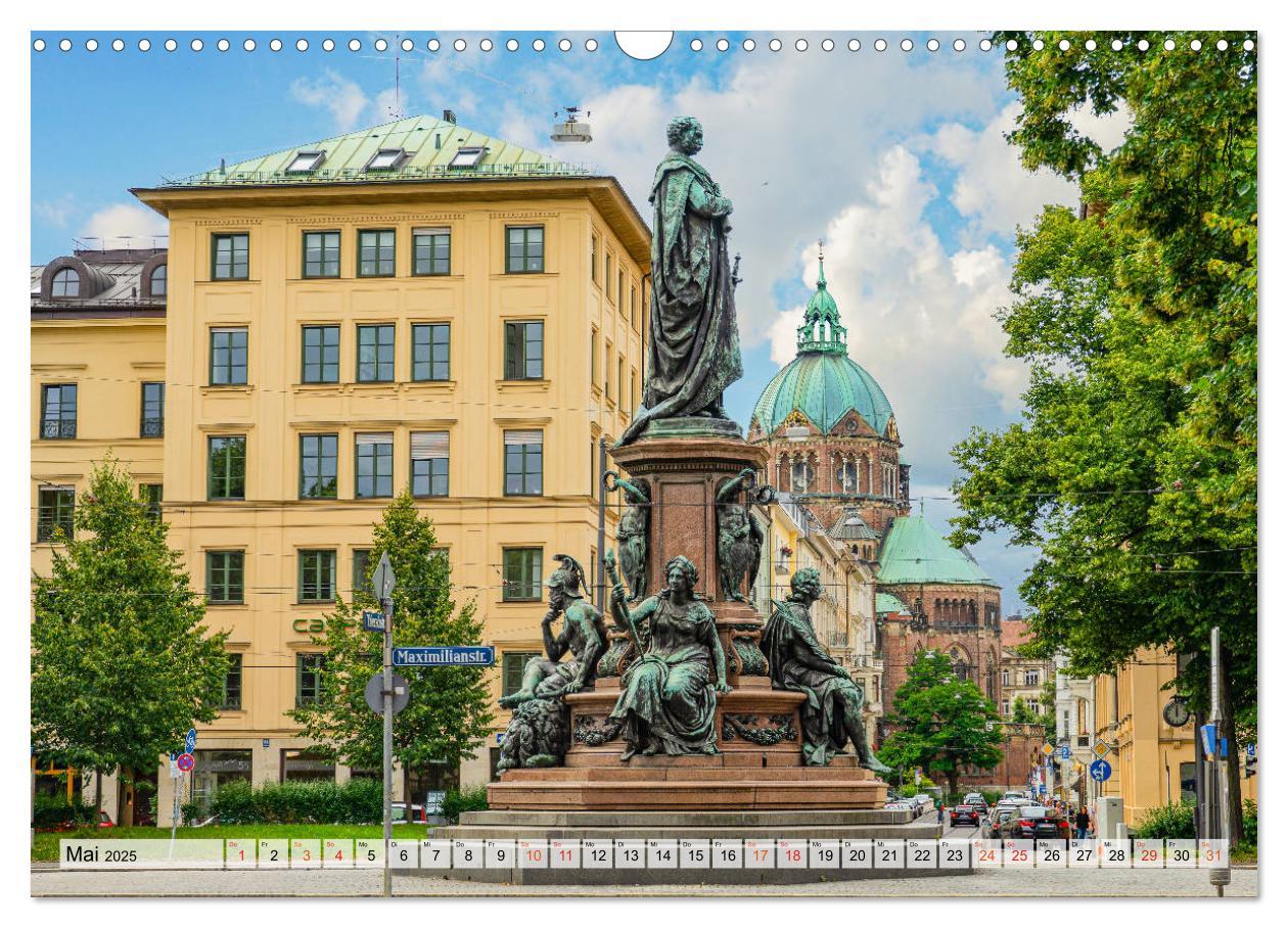 Bild: 9783435211555 | München Impressionen (Wandkalender 2025 DIN A3 quer), CALVENDO...