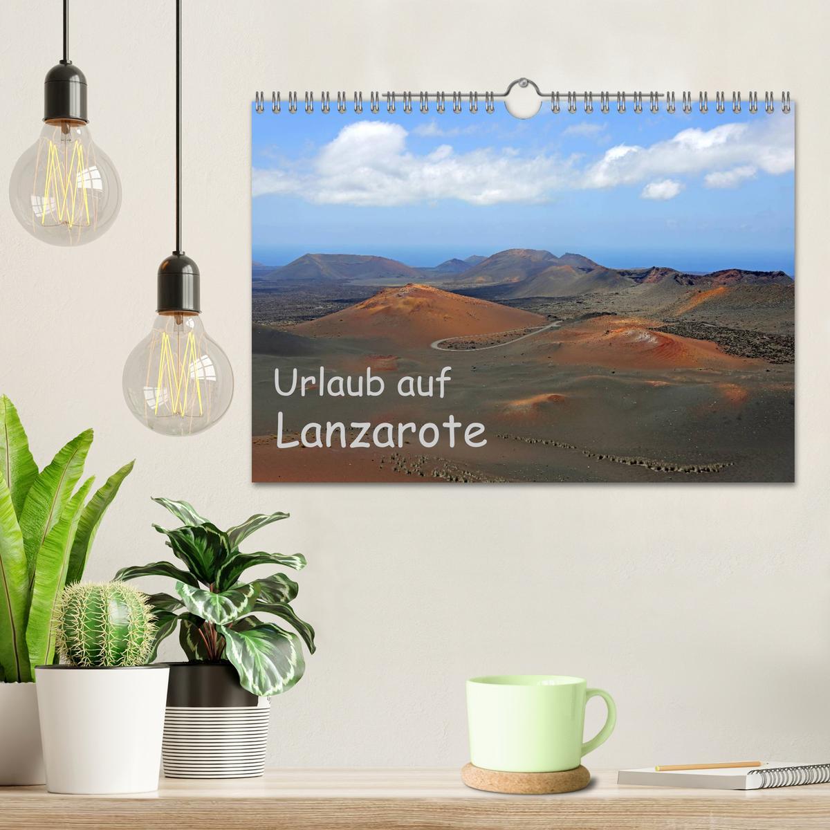 Bild: 9783435813247 | Urlaub auf Lanzarote (Wandkalender 2025 DIN A4 quer), CALVENDO...