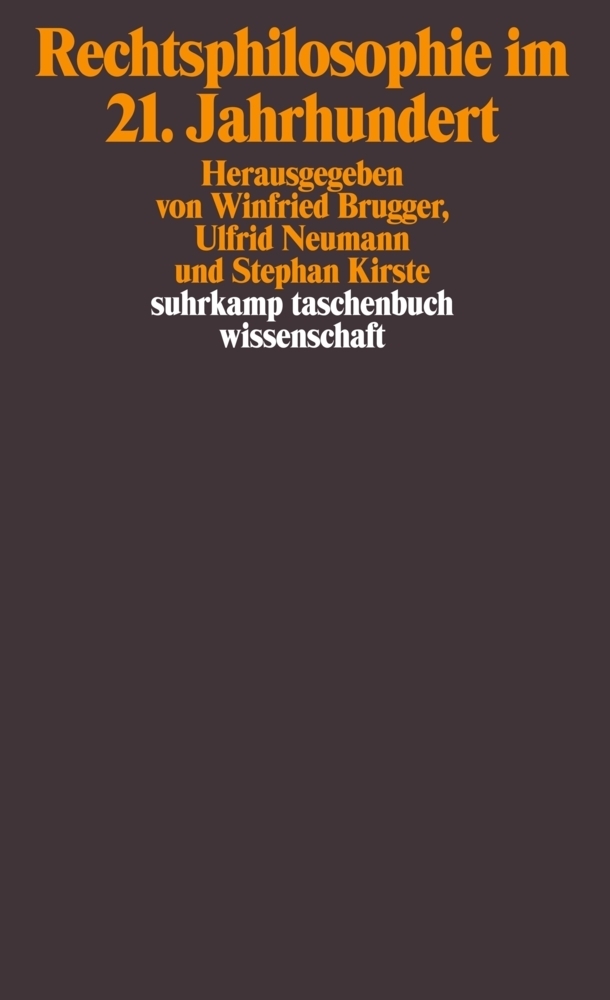 Cover: 9783518294949 | Rechtsphilosophie im 21. Jahrhundert | Winfried Brugger (u. a.) | Buch