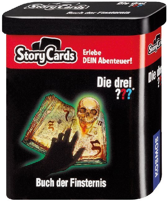 Cover: 4002051688028 | Die drei ??? Storycards - Buch der Finsternis (Kinderspiel) | Dittert