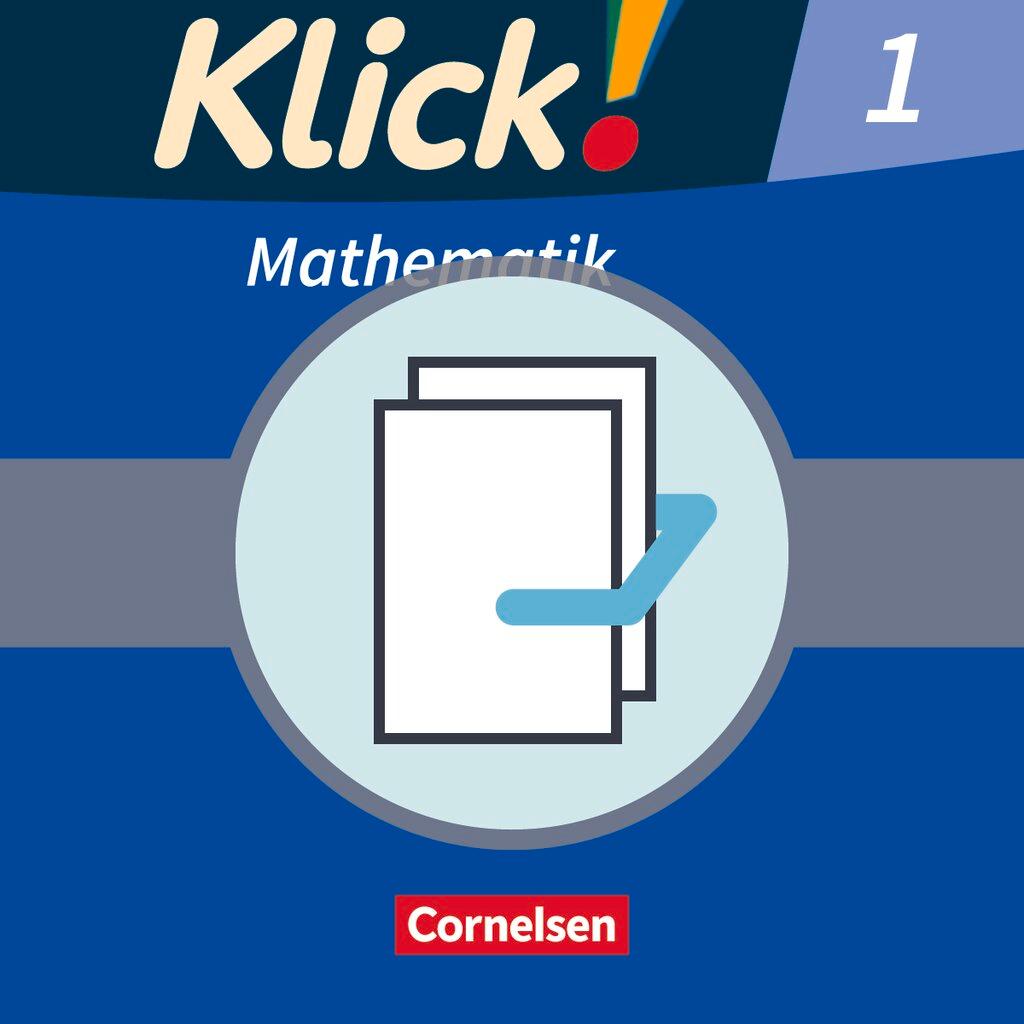 Cover: 9783060807130 | Klick! Mathematik. Bd. 1 Arbeitsbücher Teil 1 und 2. Westliche...