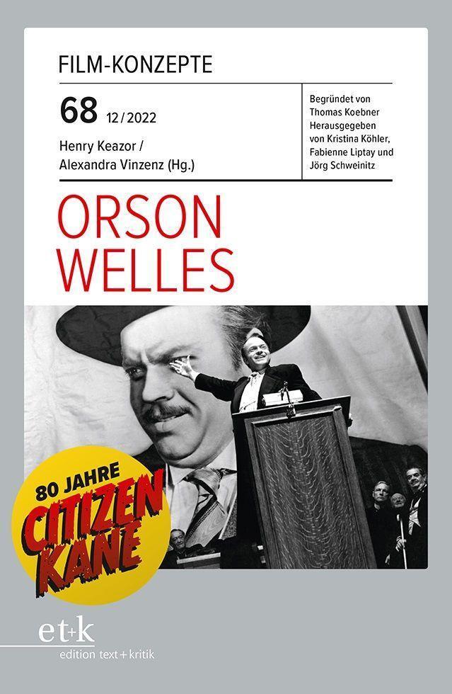 Cover: 9783967077315 | Orson Welles | Taschenbuch | Film-Konzepte | Deutsch | 2023