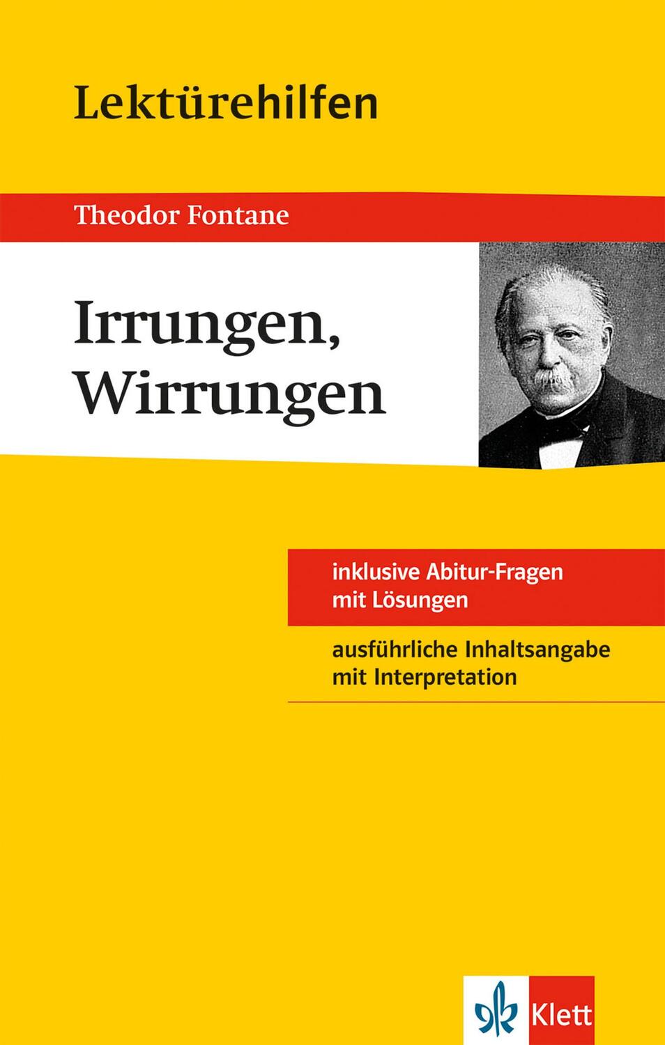 Cover: 9783129230121 | Lektürehilfen Irrungen, Wirrungen | Theodor Fontane | Taschenbuch