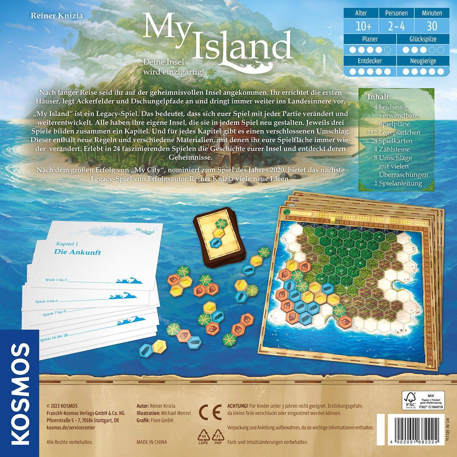 Bild: 4002051682224 | My Island | Spiel | Reiner Knizia | Spiel | Deutsch | 2023 | Kosmos