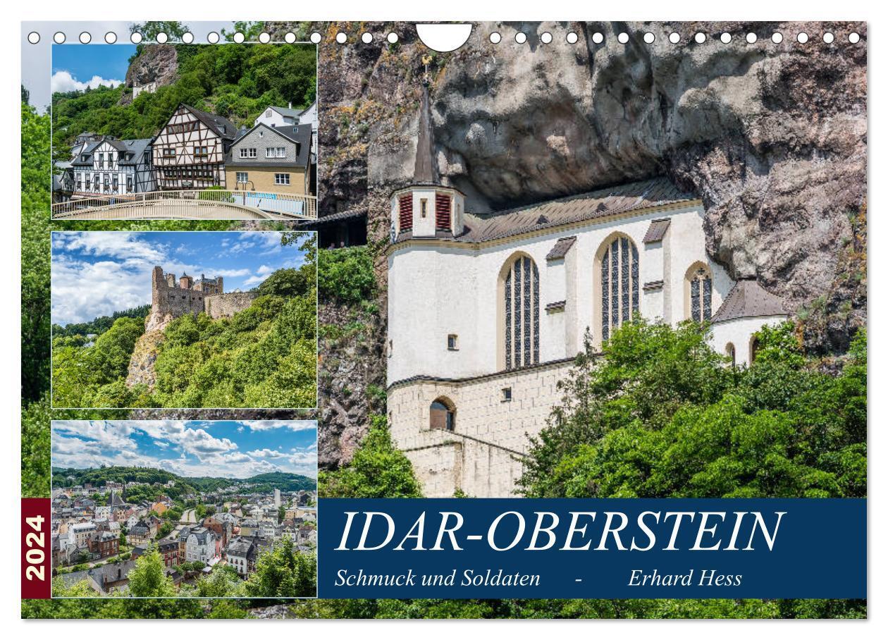 Cover: 9783383186554 | Idar-Oberstein - Schmuck und Soldaten (Wandkalender 2024 DIN A4...