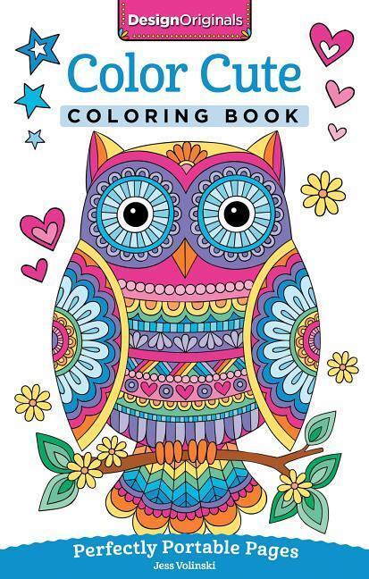 Cover: 9781497202382 | Color Cute Coloring Book: Perfectly Portable Pages | Jess Volinski