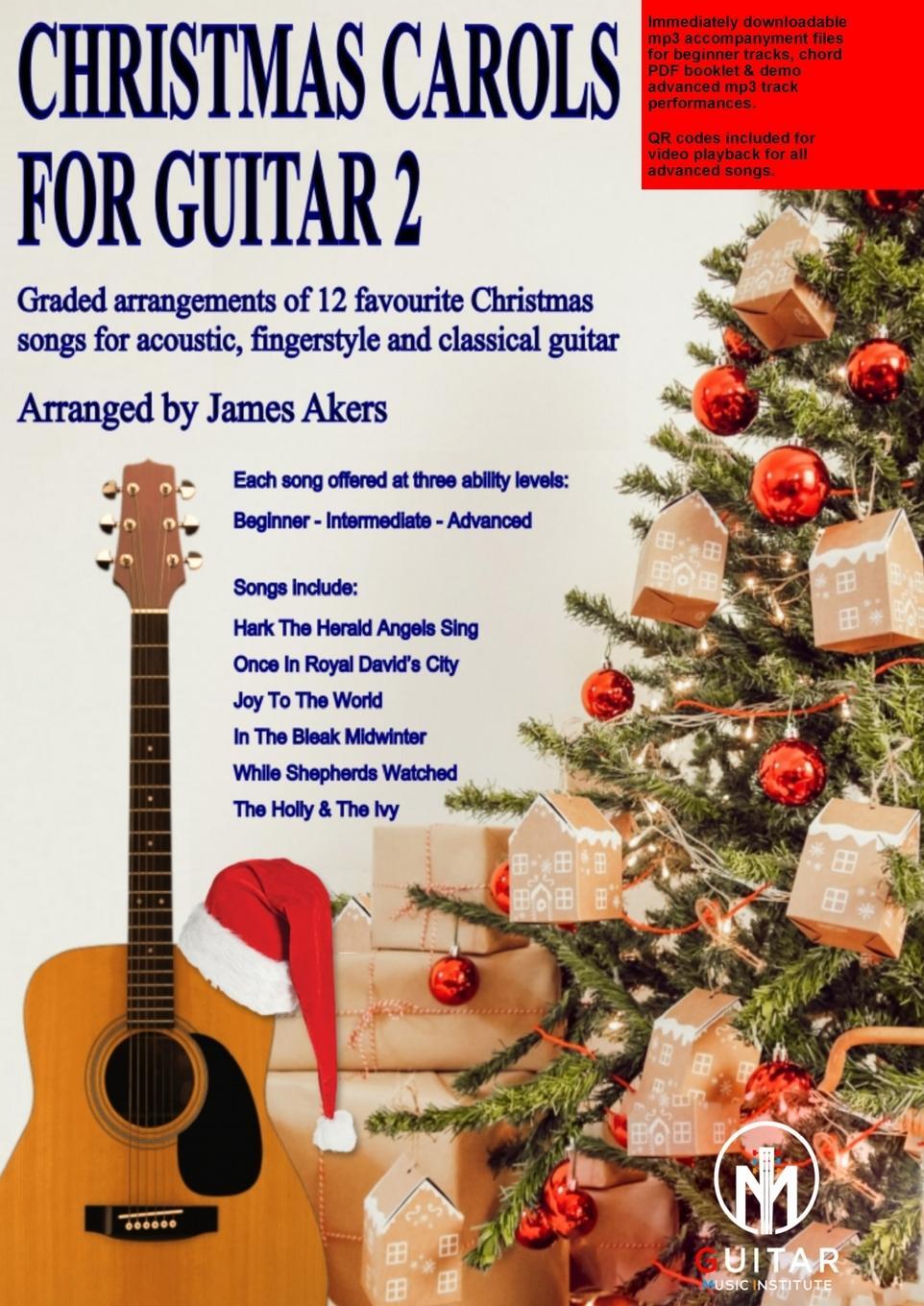 Cover: 9781739947323 | Christmas Carols For Guitar 2 | Akers | Taschenbuch | Paperback | 2021