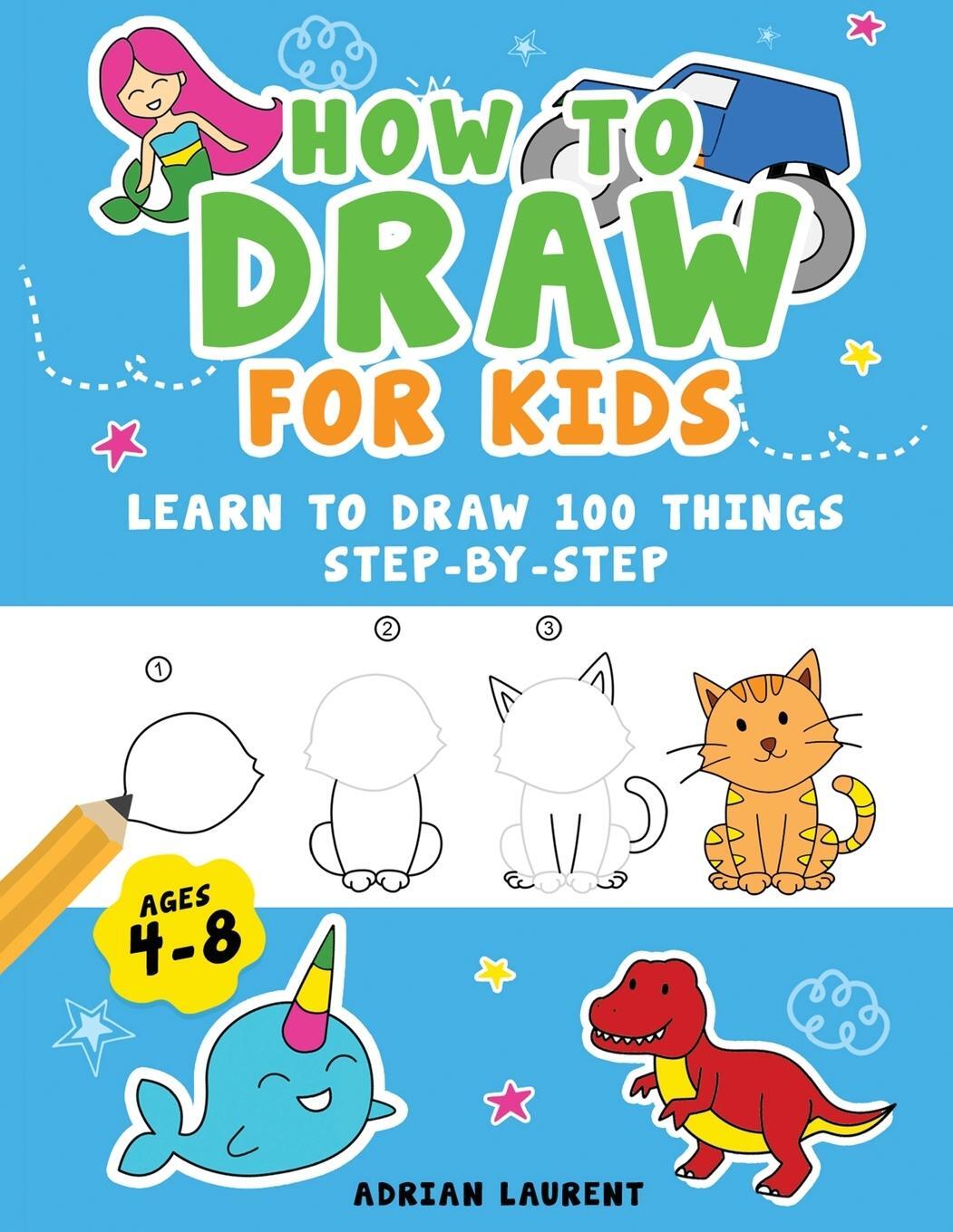 Cover: 9781991166012 | How to Draw People for Kids 4-8 | Adrian Laurent | Taschenbuch | 2022
