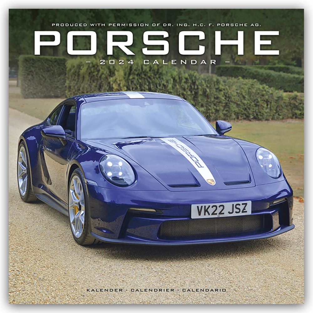 Cover: 9781804601860 | Porsche 2024 - 16-Monatskalender | Avonside Publishing Ltd | Kalender