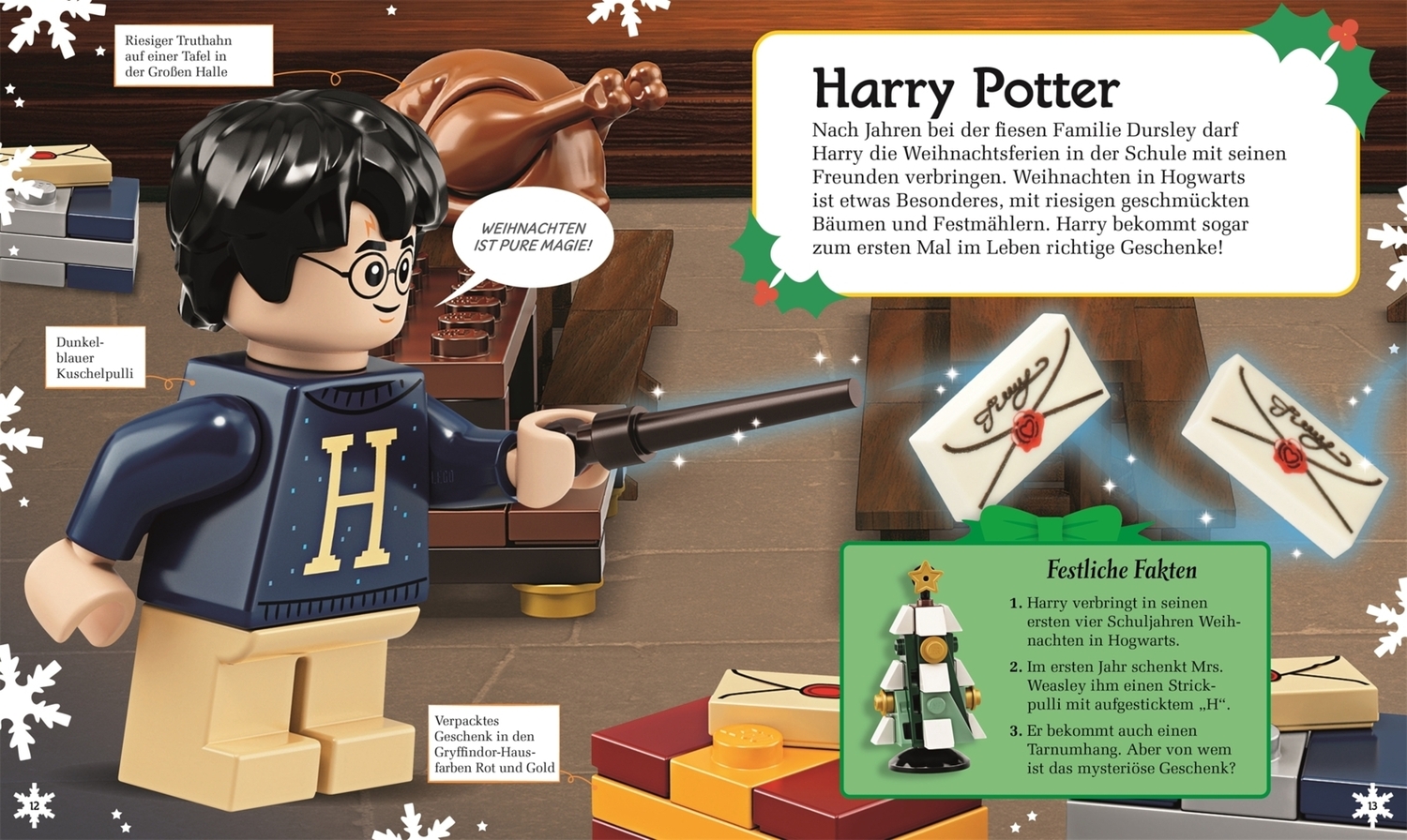 Bild: 9783831042272 | LEGO® Harry Potter Weihnachten auf Hogwarts | Simone Heller | Buch