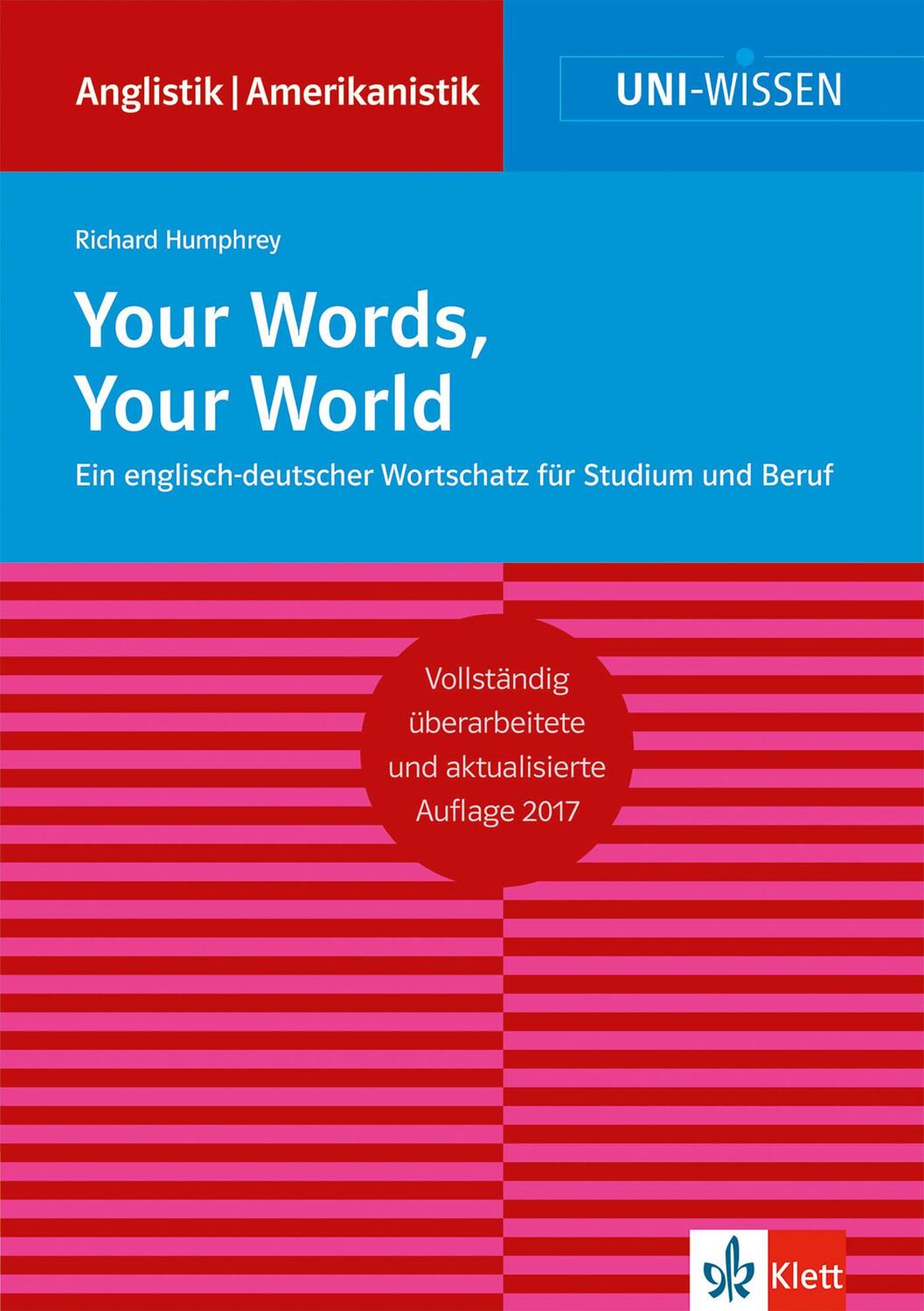 Cover: 9783129390320 | Your Words, Your World | Richard Humphrey | Taschenbuch | Uni Wissen