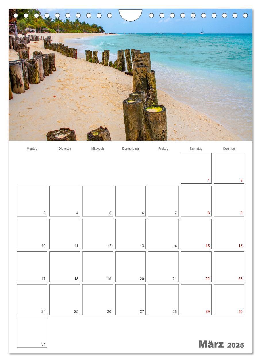 Bild: 9783435870042 | Sansibar - Reiseplaner (Wandkalender 2025 DIN A4 hoch), CALVENDO...