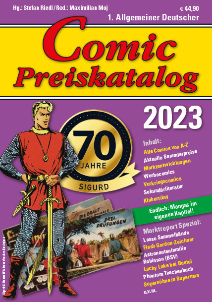 Cover: 9783947800278 | Comic Preiskatalog 2023 HC | Stefan Riedl | Buch | Deutsch | 2023