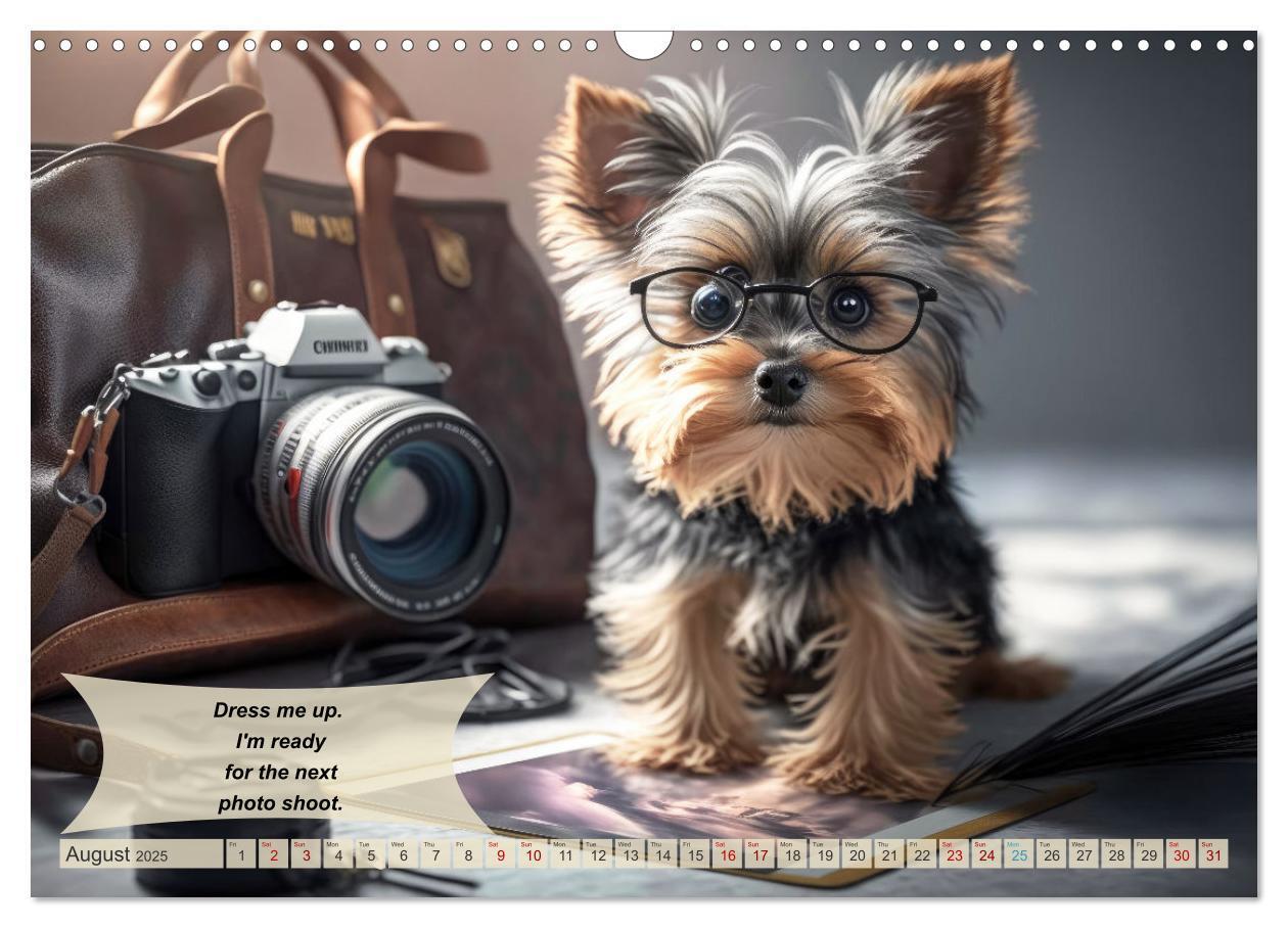 Bild: 9781325986026 | Great fun for Yorkshire Terrier lovers (Wall Calendar 2025 DIN A3...