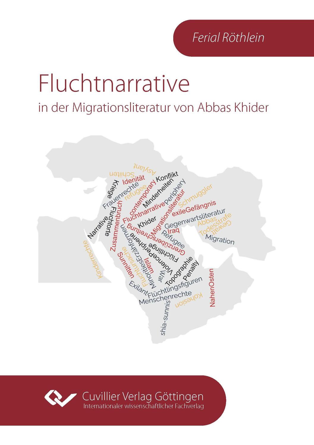Cover: 9783736977273 | Fluchtnarrative in der Migrationsliteratur von Abbas Khider | Röthlein