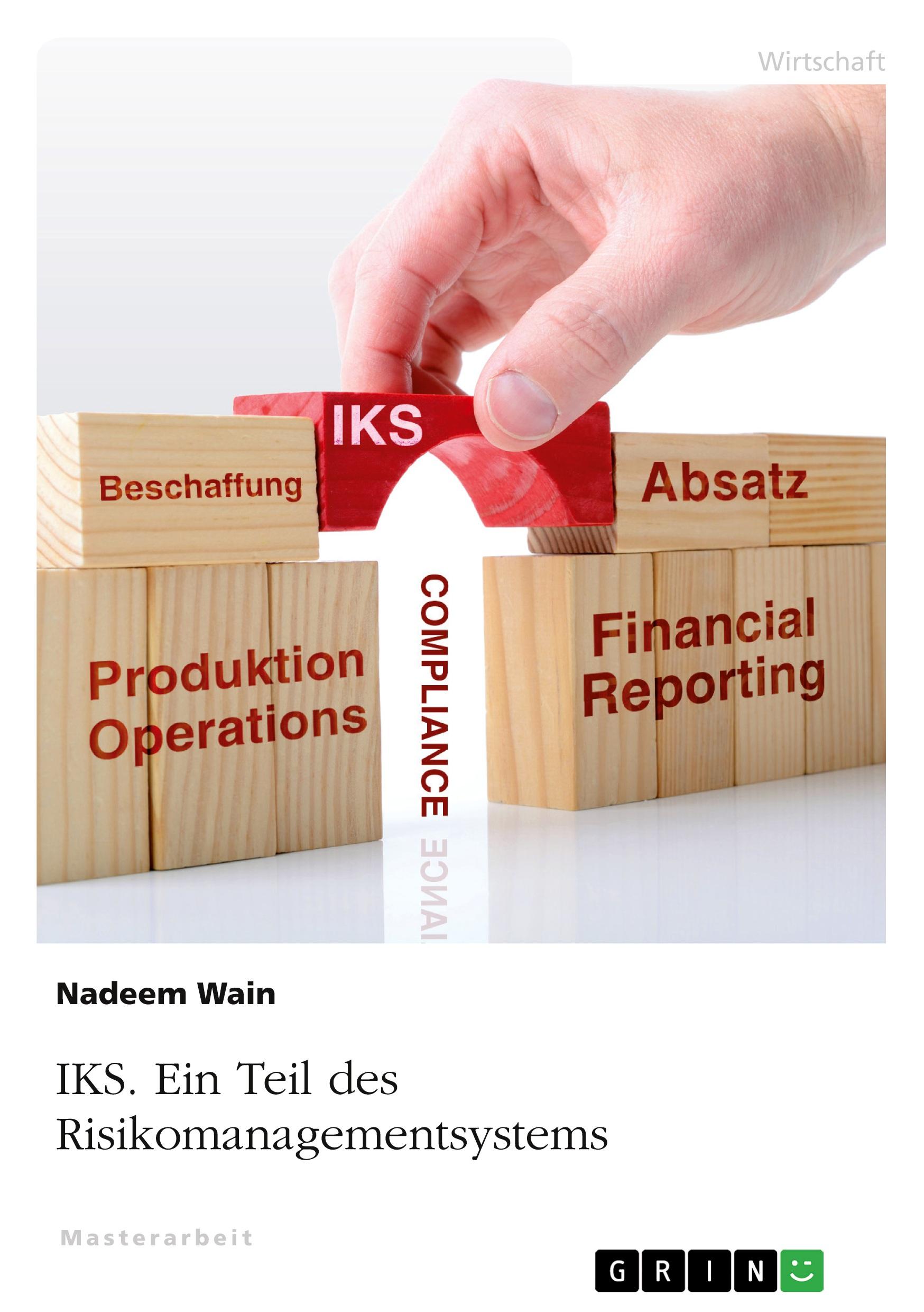 Cover: 9783346143396 | Interne Kontrollsysteme (IKS) als Teil des Risikomanagements | Wain