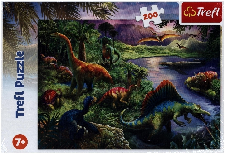 Cover: 5900511132816 | Puzzle 200 - Dinosaurier (Kinderpuzzle) | Spiel | In Spielebox | 2022