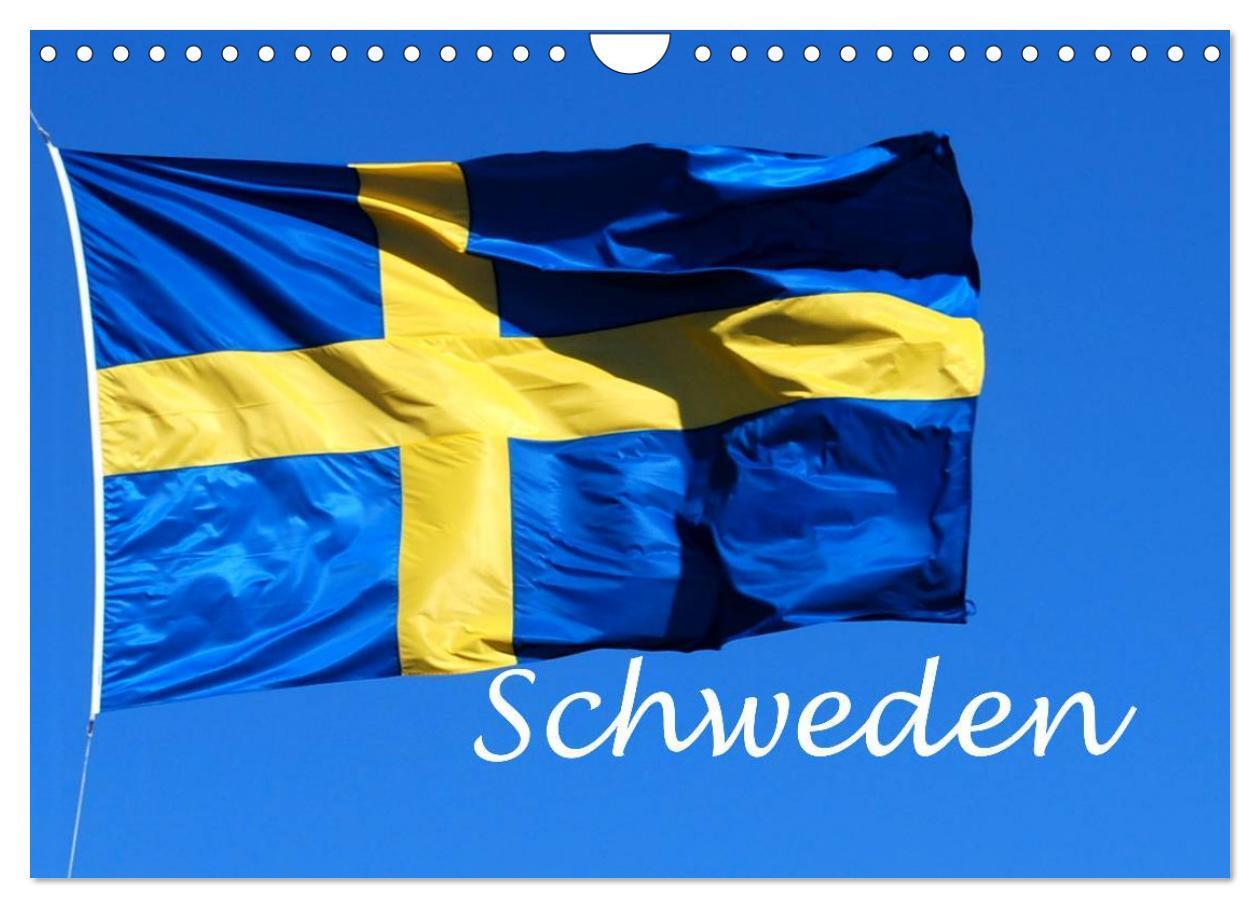 Cover: 9783435838233 | Schweden (Wandkalender 2025 DIN A4 quer), CALVENDO Monatskalender