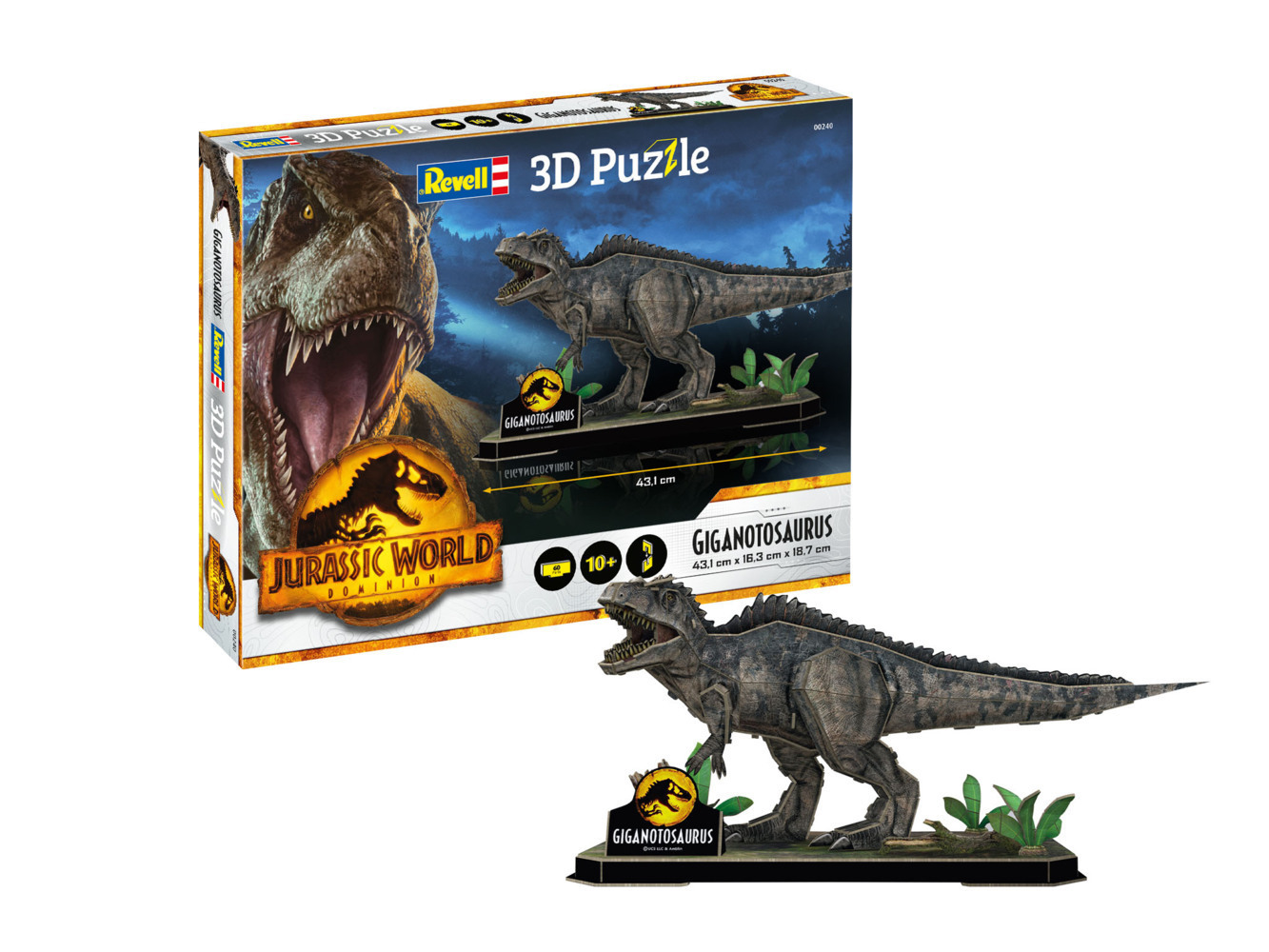 Cover: 4009803002408 | Revell Jurassic World Dominion - Giganotosaurus (Puzzle) | Spiel