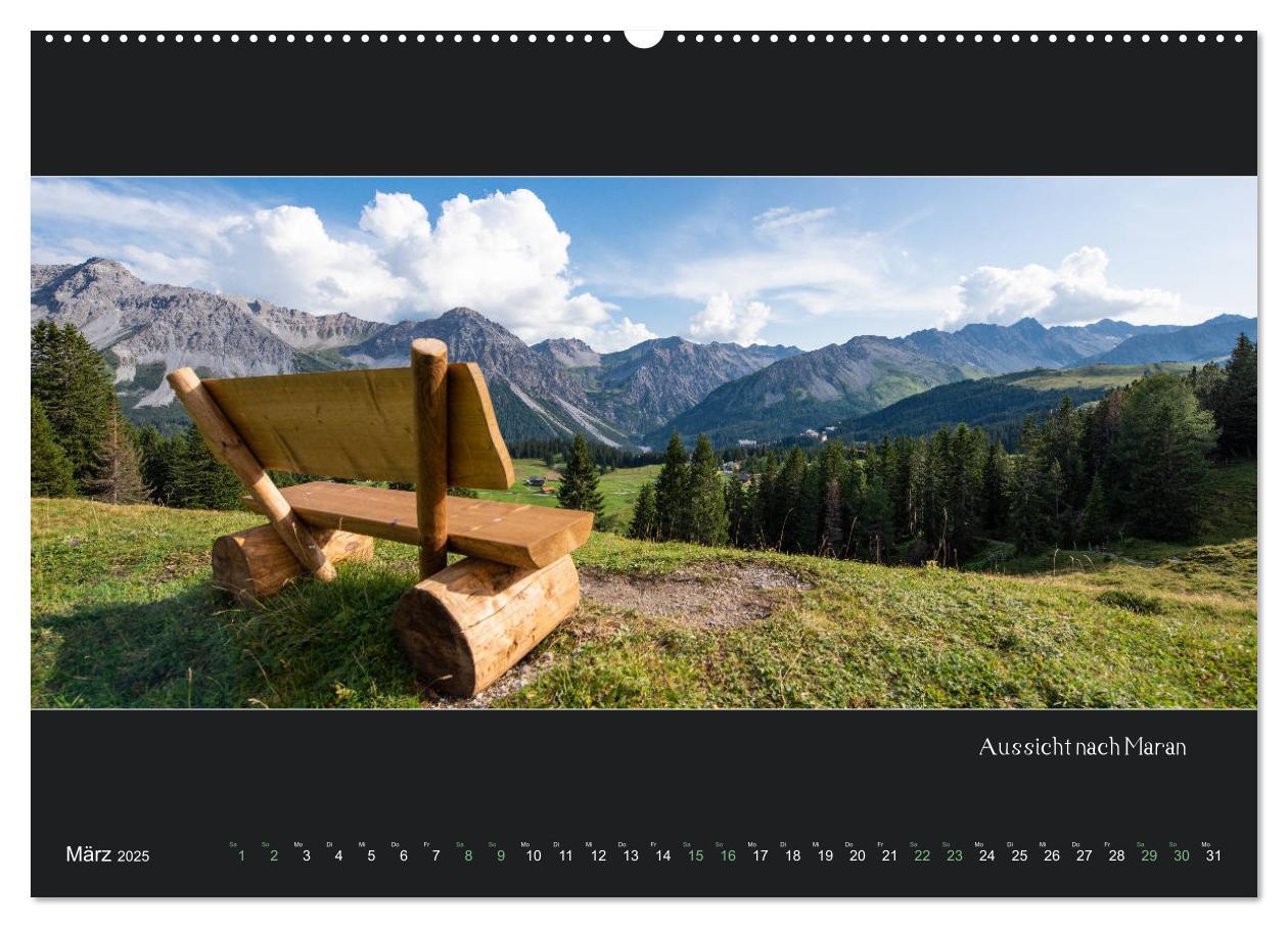 Bild: 9783435140244 | Arosa Panorama (Wandkalender 2025 DIN A2 quer), CALVENDO...