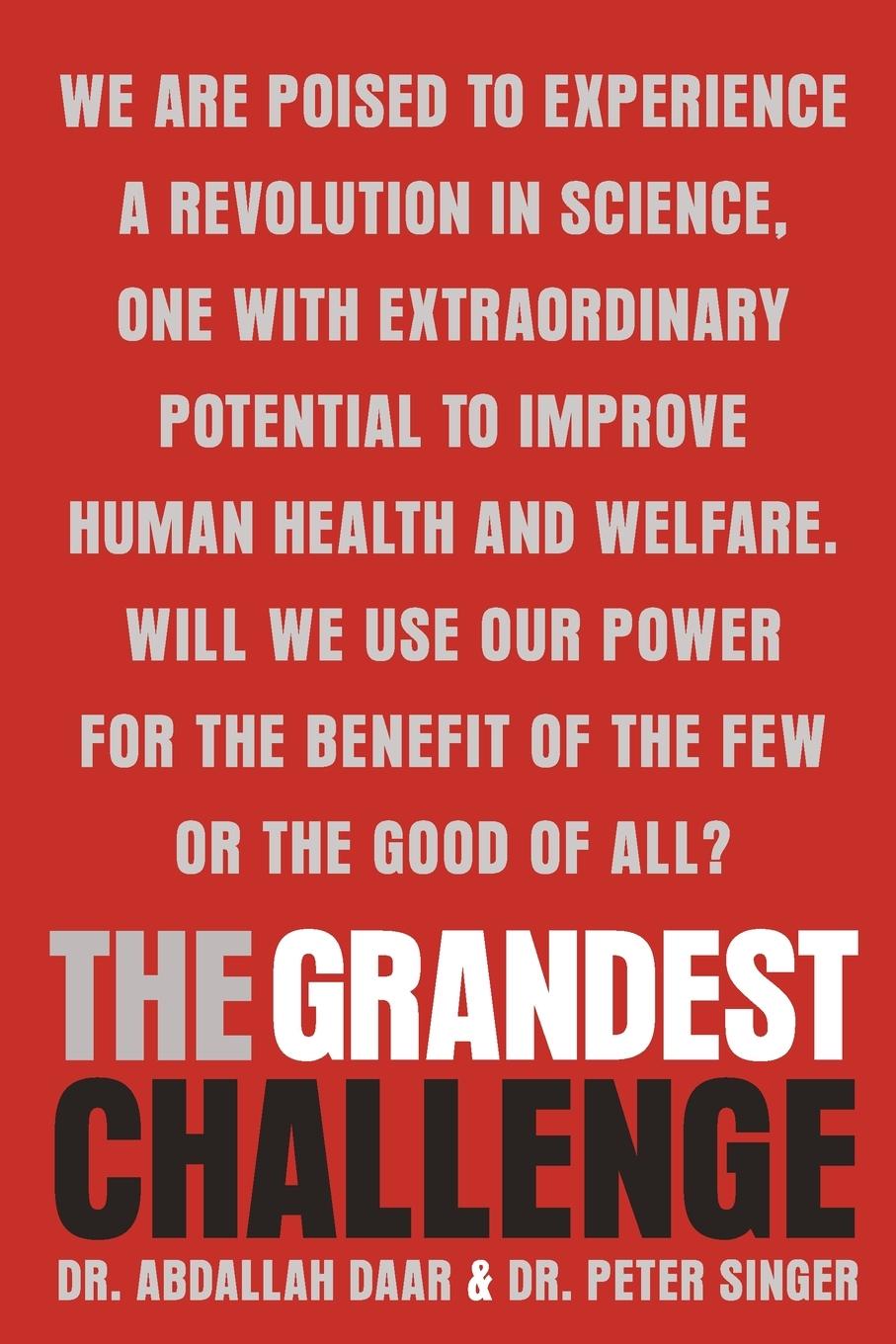 Cover: 9780385667197 | The Grandest Challenge | Abdallah Daar (u. a.) | Taschenbuch | 2013