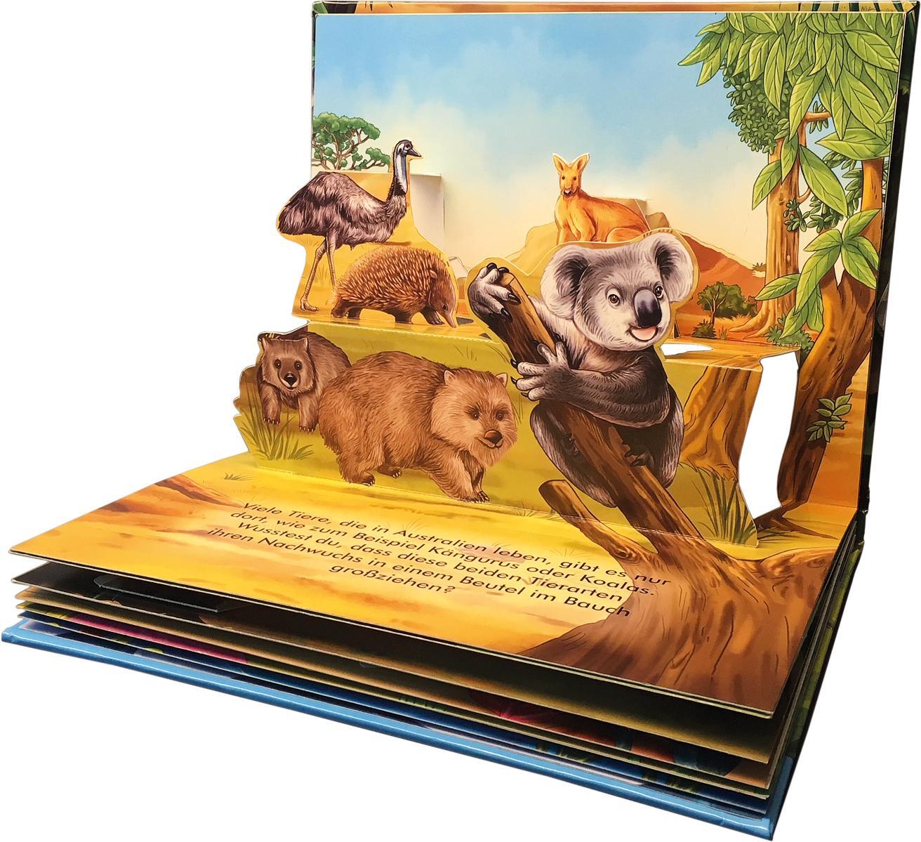 Bild: 9783863185961 | Tiere unserer Erde. Mein wildes Pop-up Buch | Buch | Deutsch | 2020
