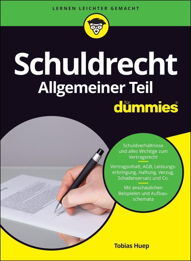 Cover: 9783527714049 | Schuldrecht Allgemeiner Teil für Dummies | Tobias Huep | Taschenbuch