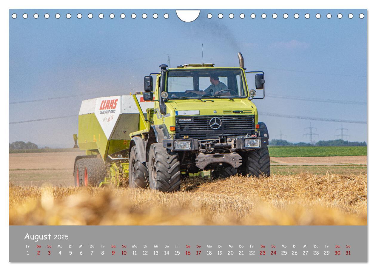 Bild: 9783435103089 | Landtechnik im Einsatz (Wandkalender 2025 DIN A4 quer), CALVENDO...