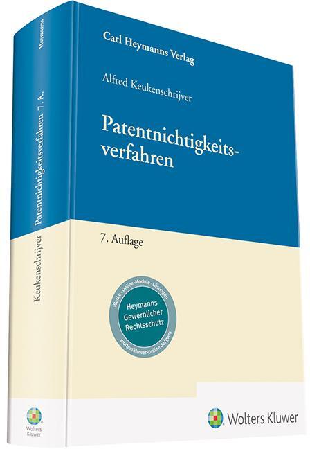 Cover: 9783452292940 | Patentnichtigkeitsverfahren | Alfred Keukenschrijver | Buch | 632 S.