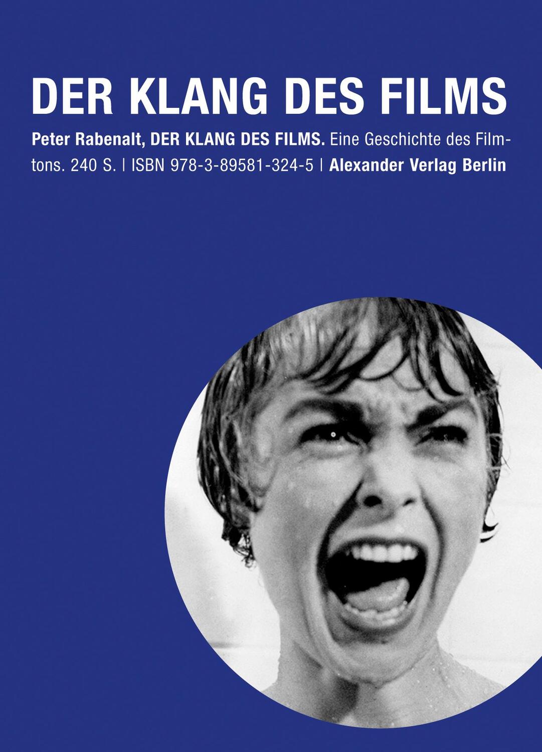 Cover: 9783895813245 | Der Klang des Films | Dramaturgie und Geschichte des Filmtons | Buch