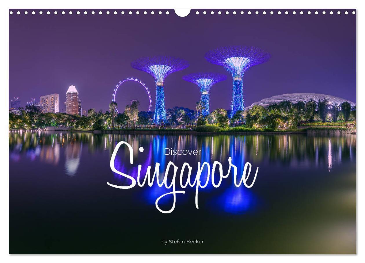 Cover: 9781325873890 | Discover Singapore (Wall Calendar 2024 DIN A3 landscape), CALVENDO...