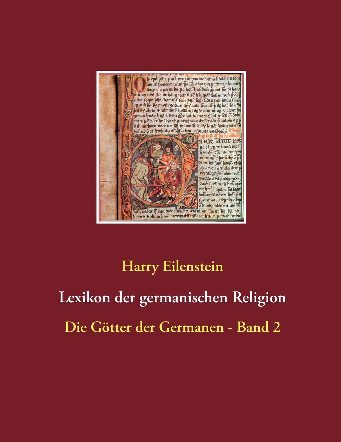Cover: 9783842342149 | Lexikon der germanischen Religion | Die Götter der Germanen - Band 2
