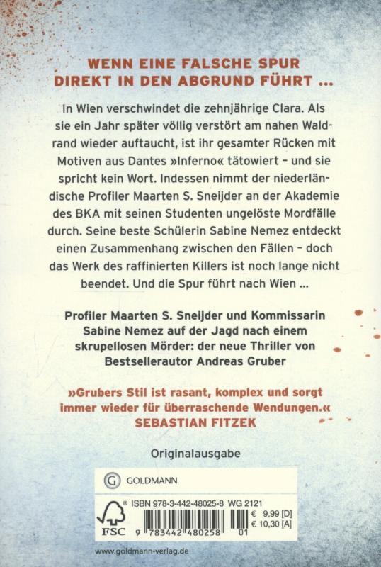 Rückseite: 9783442480258 | Todesurteil | Maarten S. Sneijder und Sabine Nemez 2 - Thriller | Buch