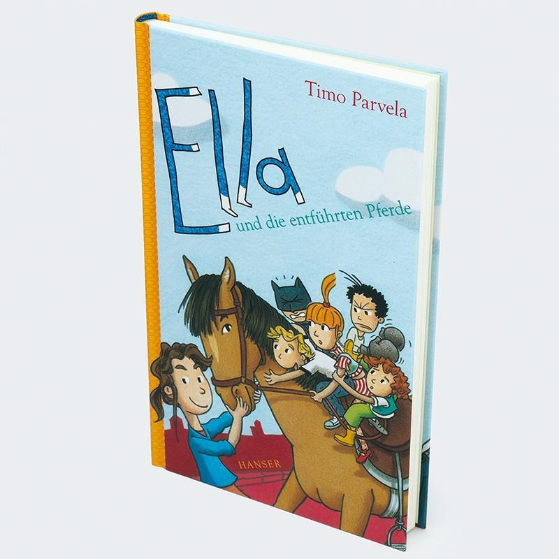 Bild: 9783446277182 | Ella und die entführten Pferde | Timo Parvela | Buch | Ella | 112 S.